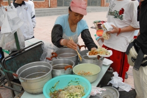 お弁当を売る屋台