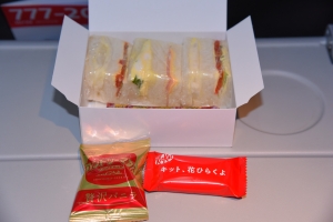 アメリカン航空の機内食