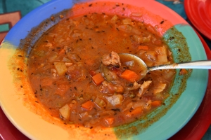 Manhattan clam chowder（マンハッタンクラムチャウダー）