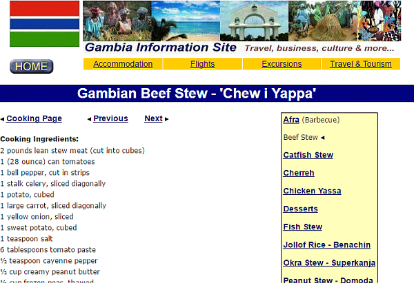 Gambia information site